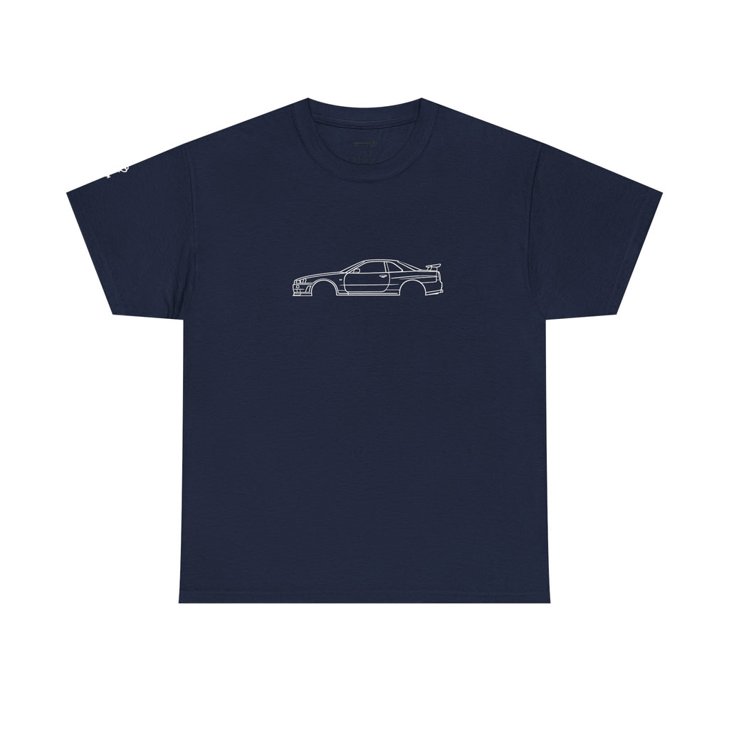 The R34 G-TEE-R - Premium Heavyweight Tee